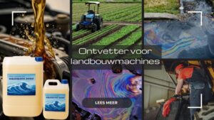 Ontvetter voor landbouwmachines – verwijder olie, vet en modder zonder chemie